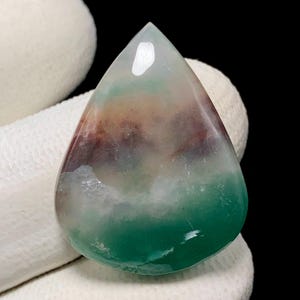 Aqua Chalcedony, Pear Cabochon, 29x22x6 MM, 25 CTS, Beautiful Cabochon,#17695
