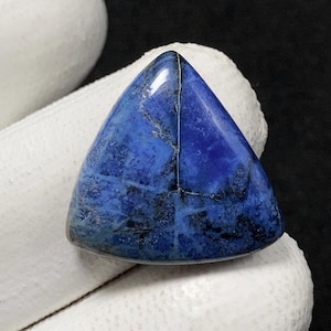 Natural Dumortierite, Freeform Cabochon, 21x20x5 MM, 18 CTS, Beautiful Cabochon,#12915