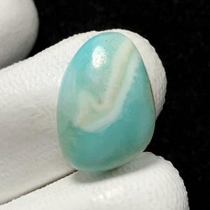 Caribbean Calcite, Freeform Cabochon, 19x13x6 MM, 13 CTS, Beautiful Cabochon,#15040
