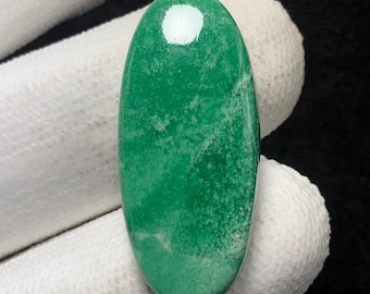Utah Variscite, Oval Cabochon, 30x14x7 MM, 24 CTS,Beautiful Cabochon,#14227