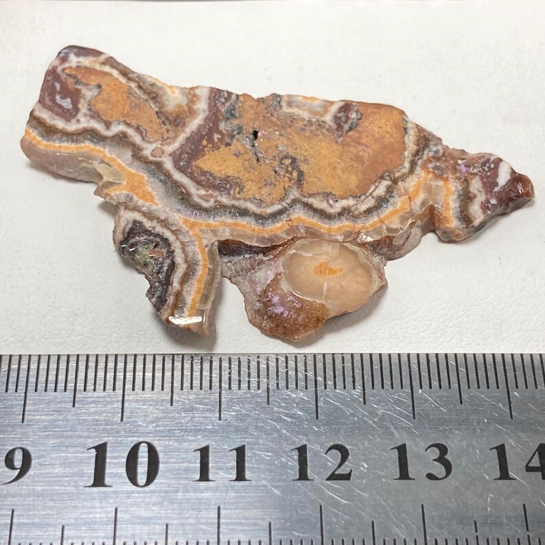 Native Copperstone Native Copper Dolomite AKA Dolostone Slice, Freeform Cabochon, 59x33x4 ...