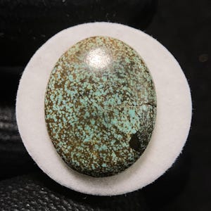 Natural Damele Turquoise, Oval Cabochon, 19x15x4 MM, 6 CTS,Beautiful Cabochon,#14333