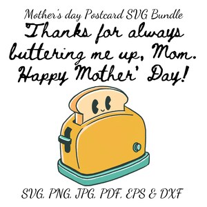 Mother's Day Custom Postcard for mom PNG Mother's day digital download PNG mother day gift