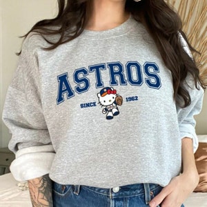 NudeBlushCustoms Astros Kitty T-Shirt