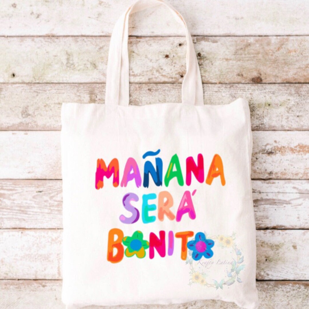 Mañana Sera Bonito Canvas Tote, Karol G, Bichota, KG, Mañana Será ...