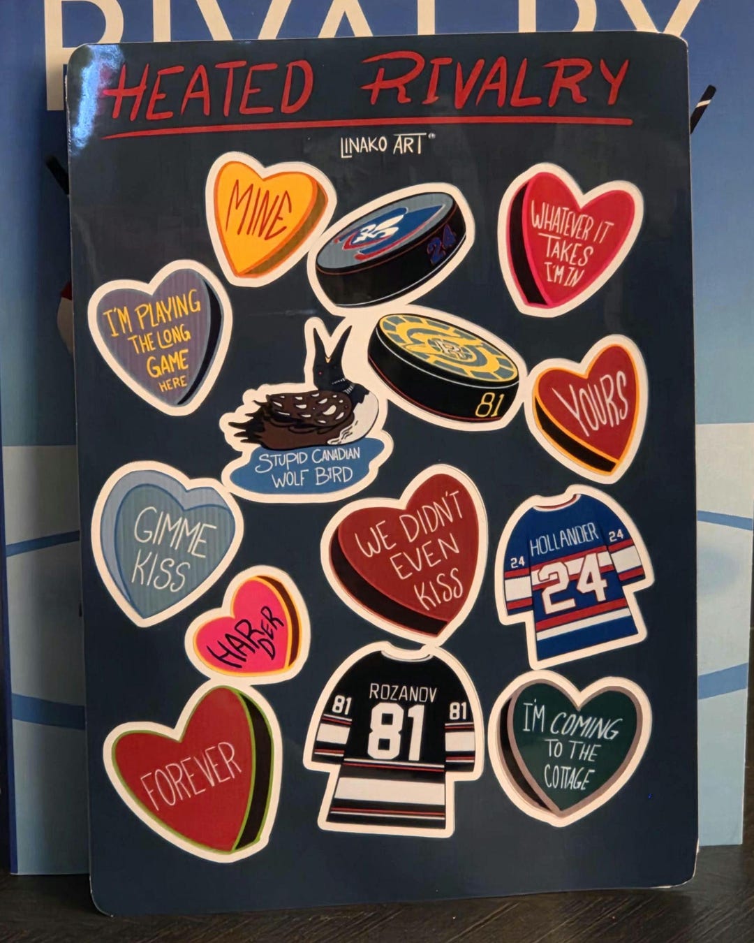 Heated Rivalry Sticker Sheet - Etsy