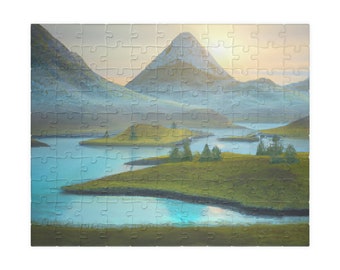 Mountain Puzzle (110, 252, 500, 1014-piece)