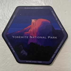 Yosemite National Park Sticker