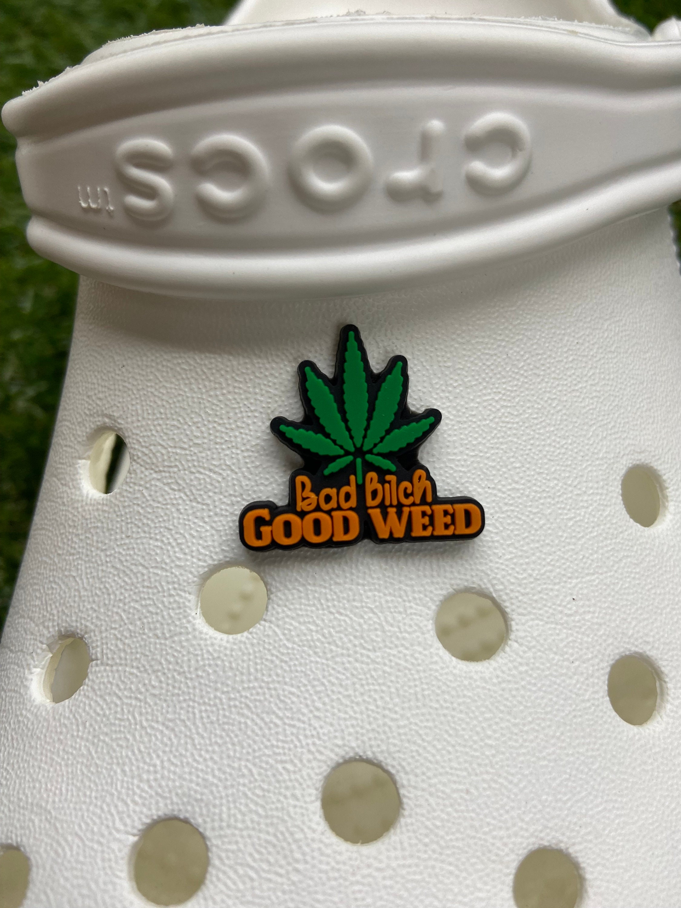 Marijuana Stoner Weed Leaf Plant 420 Jibbitz Croc Clog Charms Decorations  UK