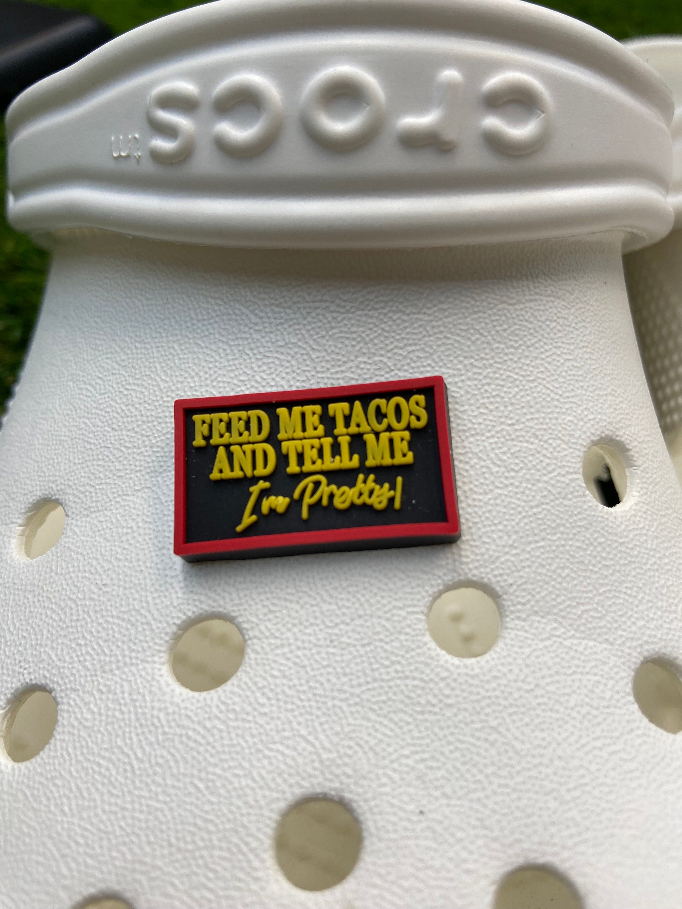 Taco hotsell croc charm