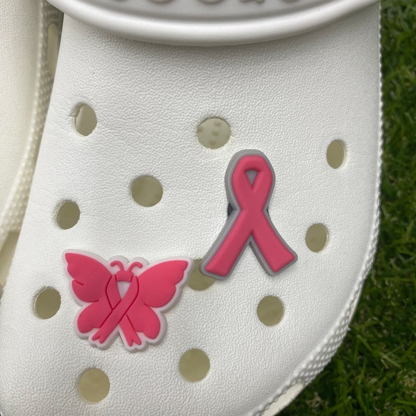 Breast Cancer Jibbitz Etsy