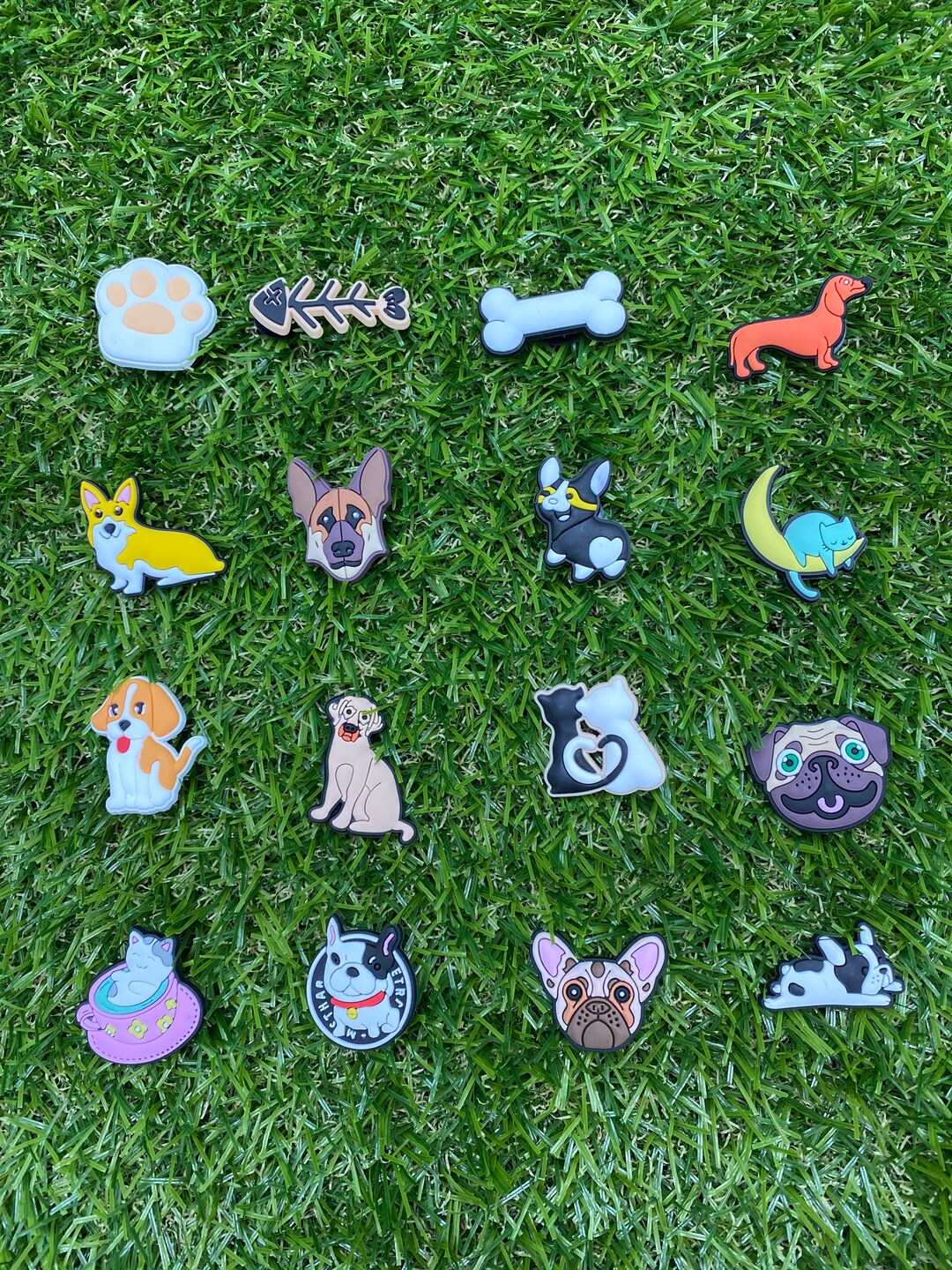 Cat and Dog Croc Charms INDIVIDUALS Etsy