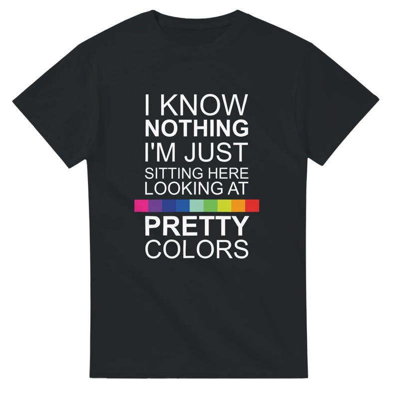 Idles "Pretty Colors" Lyric T-Shirt | Mother Song Tribute | Band Merch Gift | Unisex Cotton Tee image 1