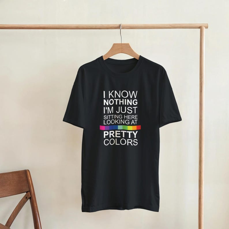 Idles "Pretty Colors" Lyric T-Shirt | Mother Song Tribute | Band Merch Gift | Unisex Cotton Tee image 3