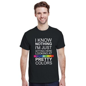 Idles "Pretty Colors" Lyric T-Shirt | Mother Song Tribute | Band Merch Gift | Unisex Cotton Tee image 2