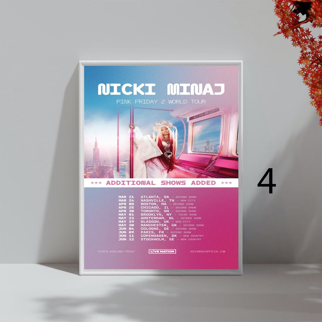 P!NK Summer Carnival 2024 Poster sold by Presentation Marietta SKU