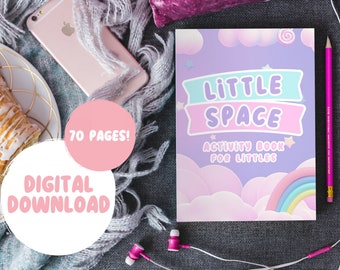 Libro de actividades Little Space, SWF Agere, Little Space Gear, Agere Gear, Kawaii Little Space