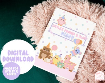Diario de Little Space, Reflexiones sobre el juego después del cuidado de Little Space, Artículos de Little Space, Little Space Kawaii, Tabla DDlg