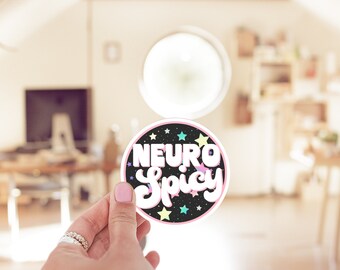 ADHS Aufkleber, Neurospicy Aufkleber, Psychologie Aufkleber, Angst Aufkleber, ADHS Geschenke