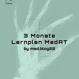 Lernplan MedAT 2024 3 Monat by med.blog22 zdjęcie 1