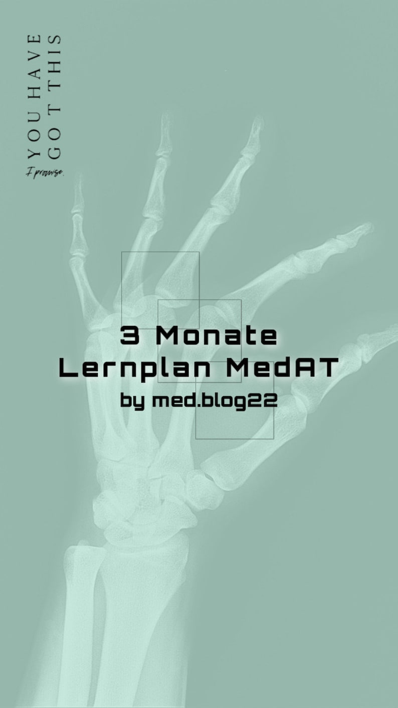 Lernplan MedAT 2024 3 Monat by med.blog22 zdjęcie 1