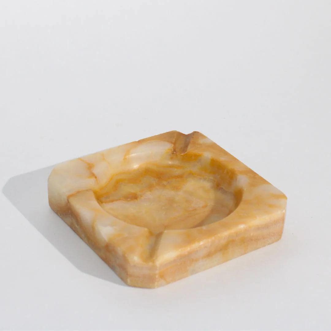 Vintage Marble Ashtray - Etsy