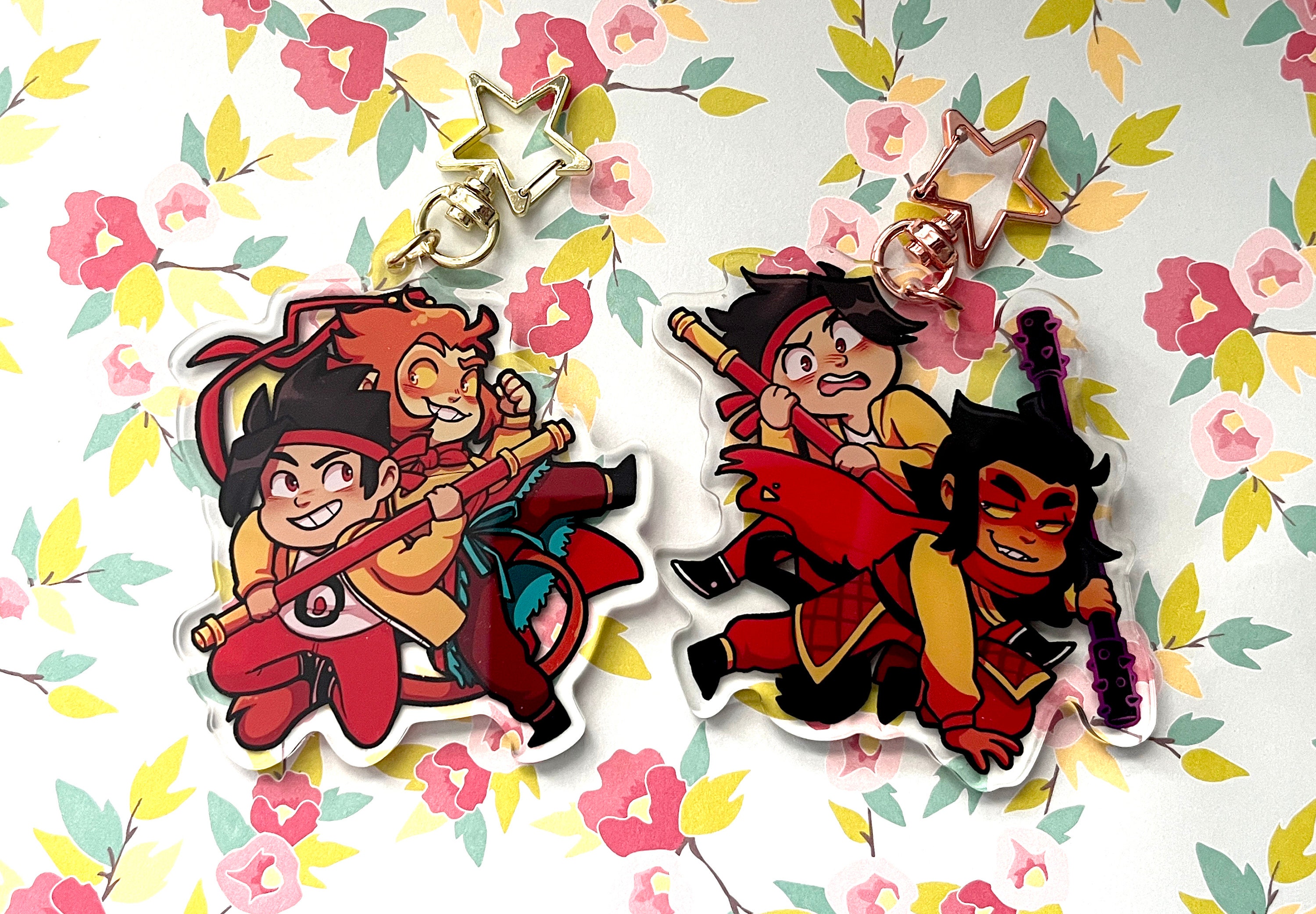 LMK MK Wukong Macaque 3 Inch Acrylic Keychain | Double Sided