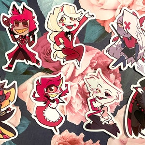 Hazbin Hotel 3 inch Stickers | Vinyl