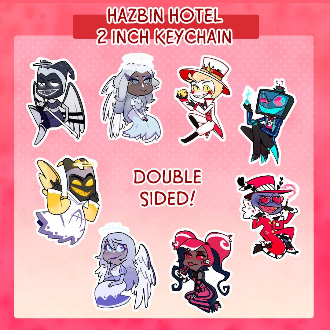 Hazbin Hotel 2 Inch Acrylic Charms WAVE 2 - Etsy
