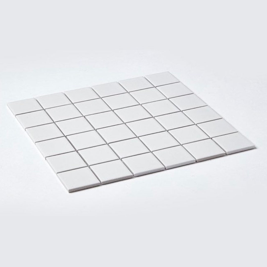 Ceramic Mosaic Tiles Sheet Etsy