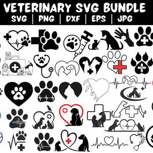 Veterinarian SVG Bundle\ Animals Svg\ Pet Doctor Svg\ Doctor Svg\ Animal Doctor Svg\ Dog Svg\ Cat Svg\ Small Animals Svg\ Cricut Svg