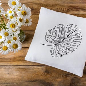 TROPICAL SVG Bundle Jungle Floral SVG Monstera Banana Leaf Palm Leaf ...