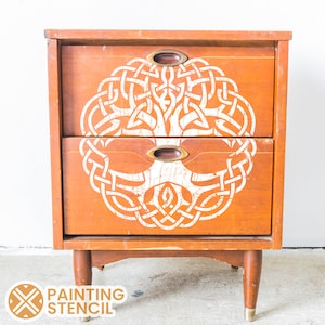 Celtic Tree Stencil,  Tree of Life Stencil, Stencil Tree, Large Tree of Life Stencil, Stencil for Furniture, Tree of Life Stencil