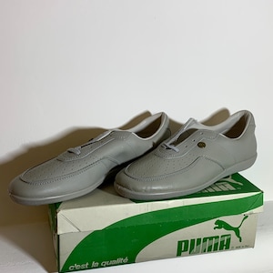 EU46 UK12 Vintage Puma Lissabon 80er made in Italy
