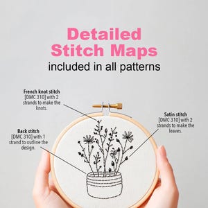 WHOLE SHOP Bundle, Hand Embroidery Pattern PDF, Hand Embroidery Design, current and future designs, Lifetime access, Instant Download image 2