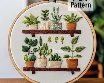 にんじんの手刺繍パターンPDF、野菜の刺繍、初心者向けDIYキッチン