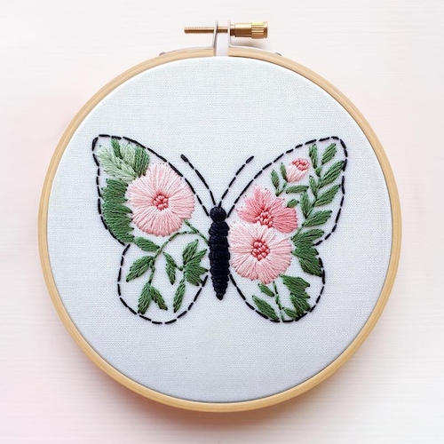 にんじんの手刺繍パターンPDF、野菜の刺繍、初心者向けDIYキッチン