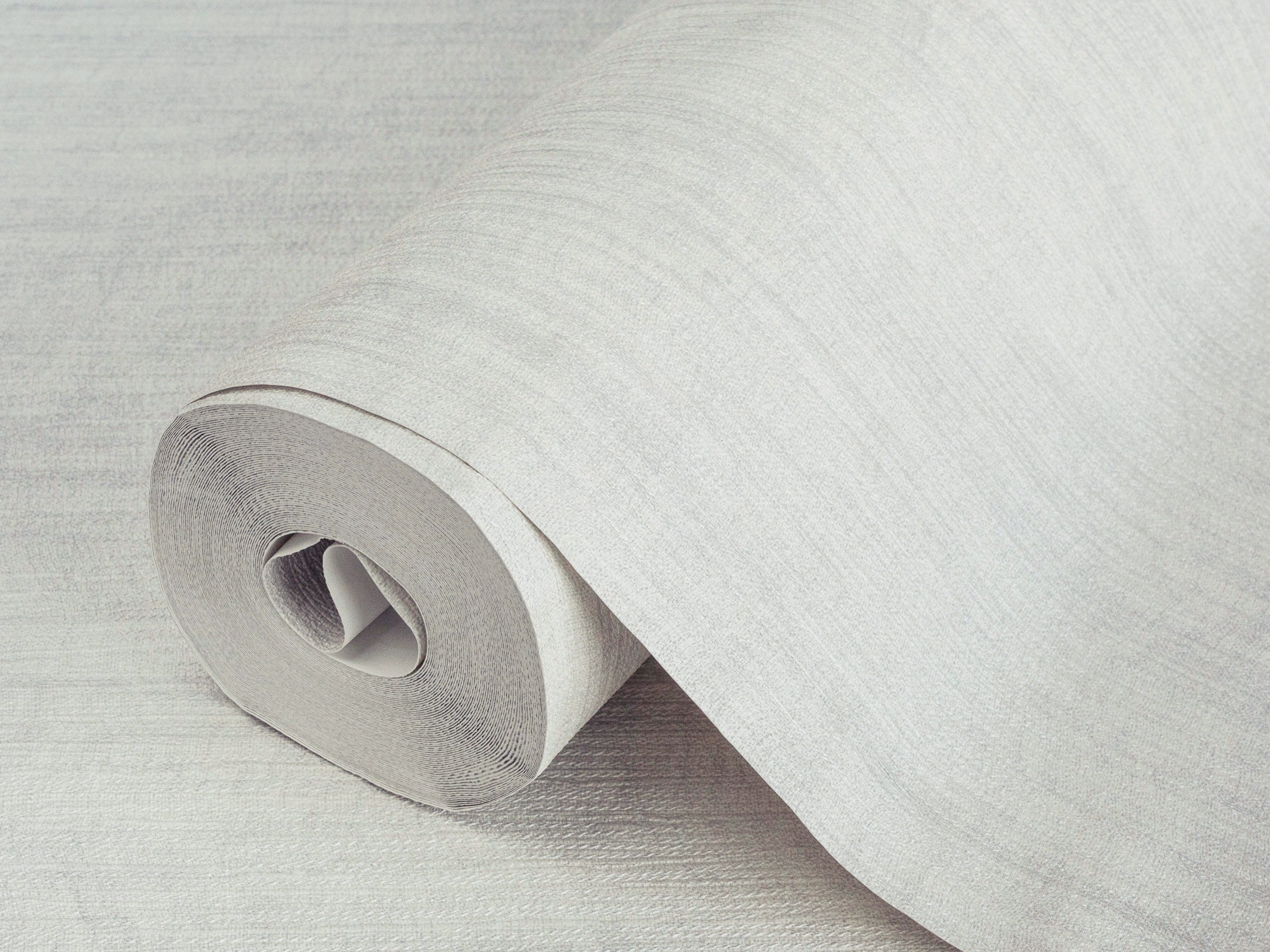 Modern Ivory Grasscloth Wallpaper, Embossed Textured Wallpaper, Large