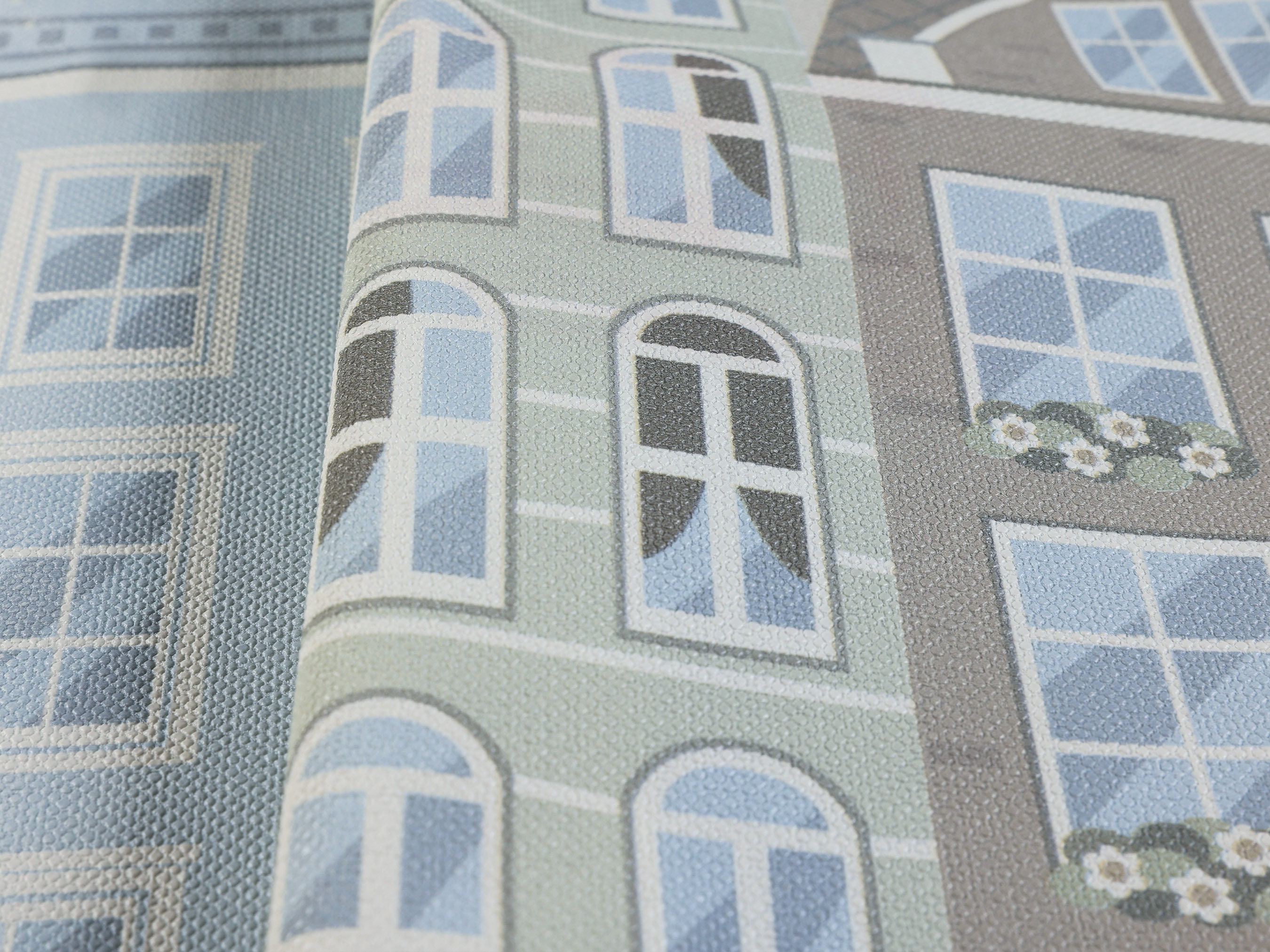 View of Creamy Ivory Cork Wallpaper with Silver Backing Luxury Natural Texture ...