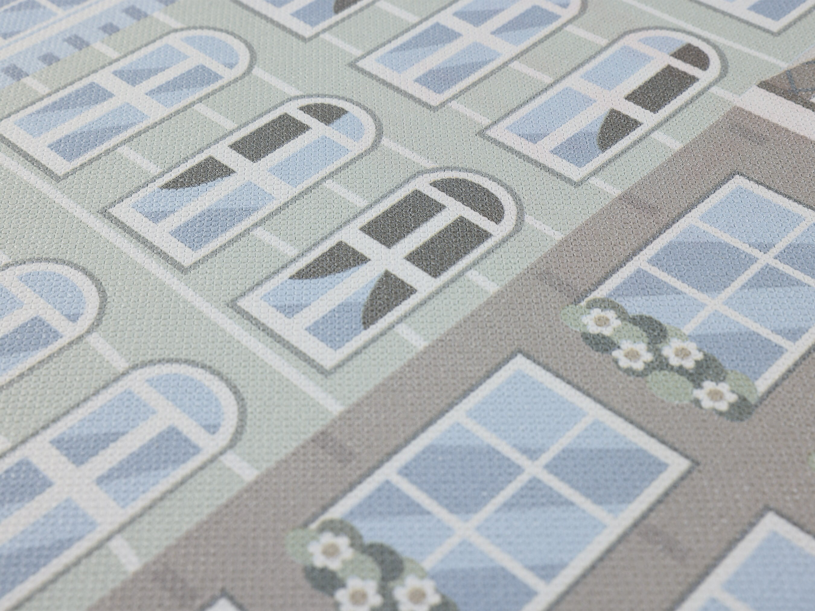 Stunning Textured Apartment Walls With City View image