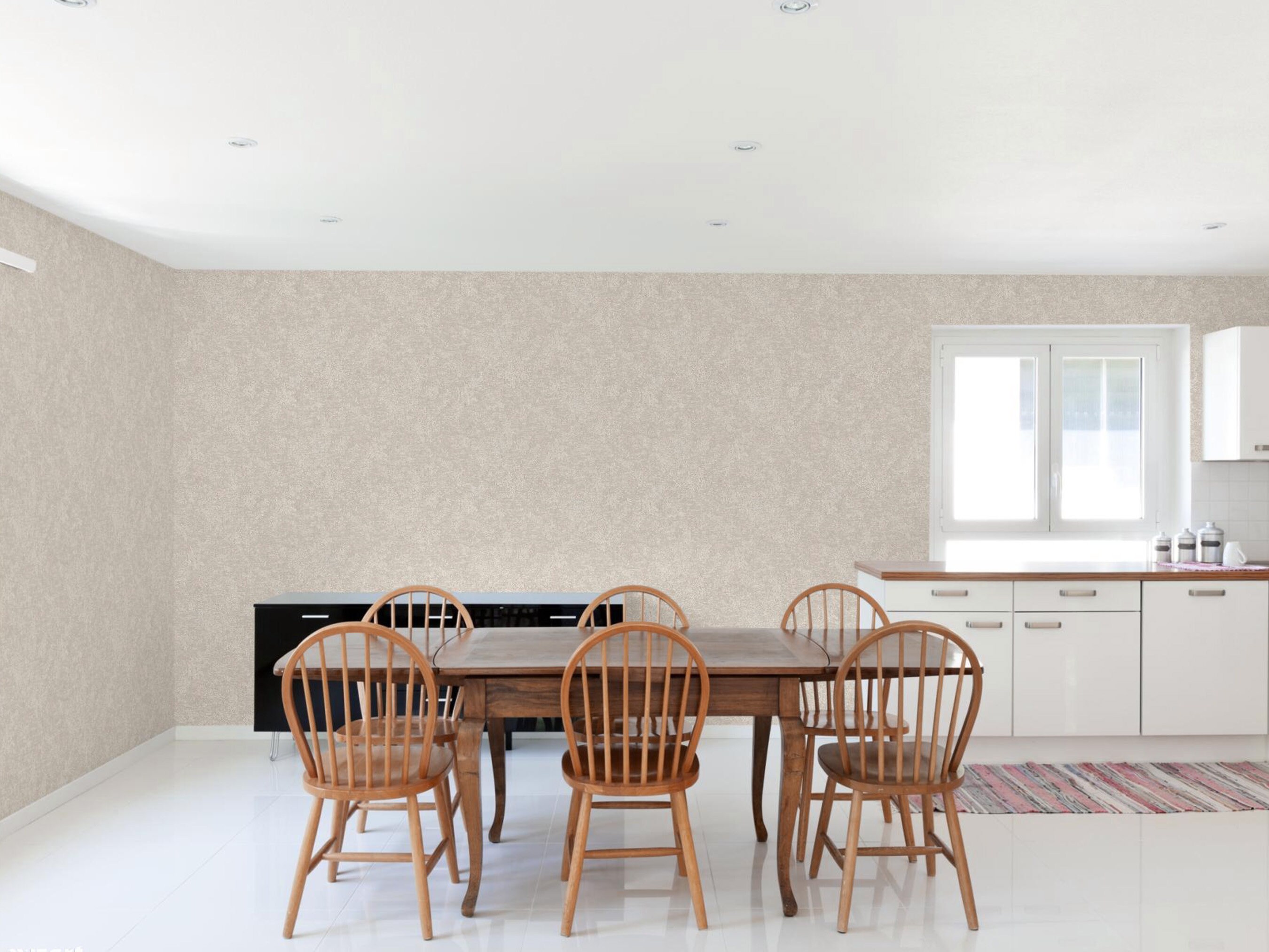 Modern Gray Embossed Wallpaper Home Wall Decor Aesthetic Etsy