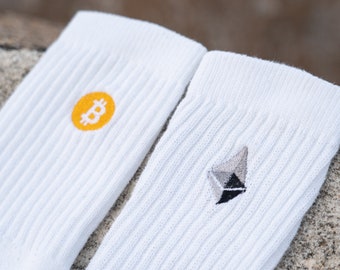 Chaussettes Bitcoin Crypto