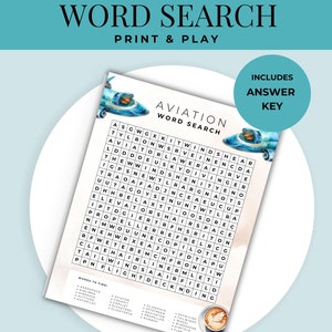 Difficult Hard Word Search Printable Etsy