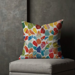 Primary Color Pillow Etsy UK