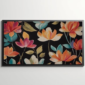 TANGI | Żywa, nowoczesna, kwiatowa wycieraczka, kolorowa wycieraczka, najwyższej jakości mata do wewnątrz/na zewnątrz, 29&quot; X 20&quot;, trwała mata wejściowa, antypoślizgowa, wodoodporna