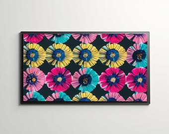 SIPPY | Tropical Floral Doormat with Vibrant Hibiscus Design for Modern Entryways