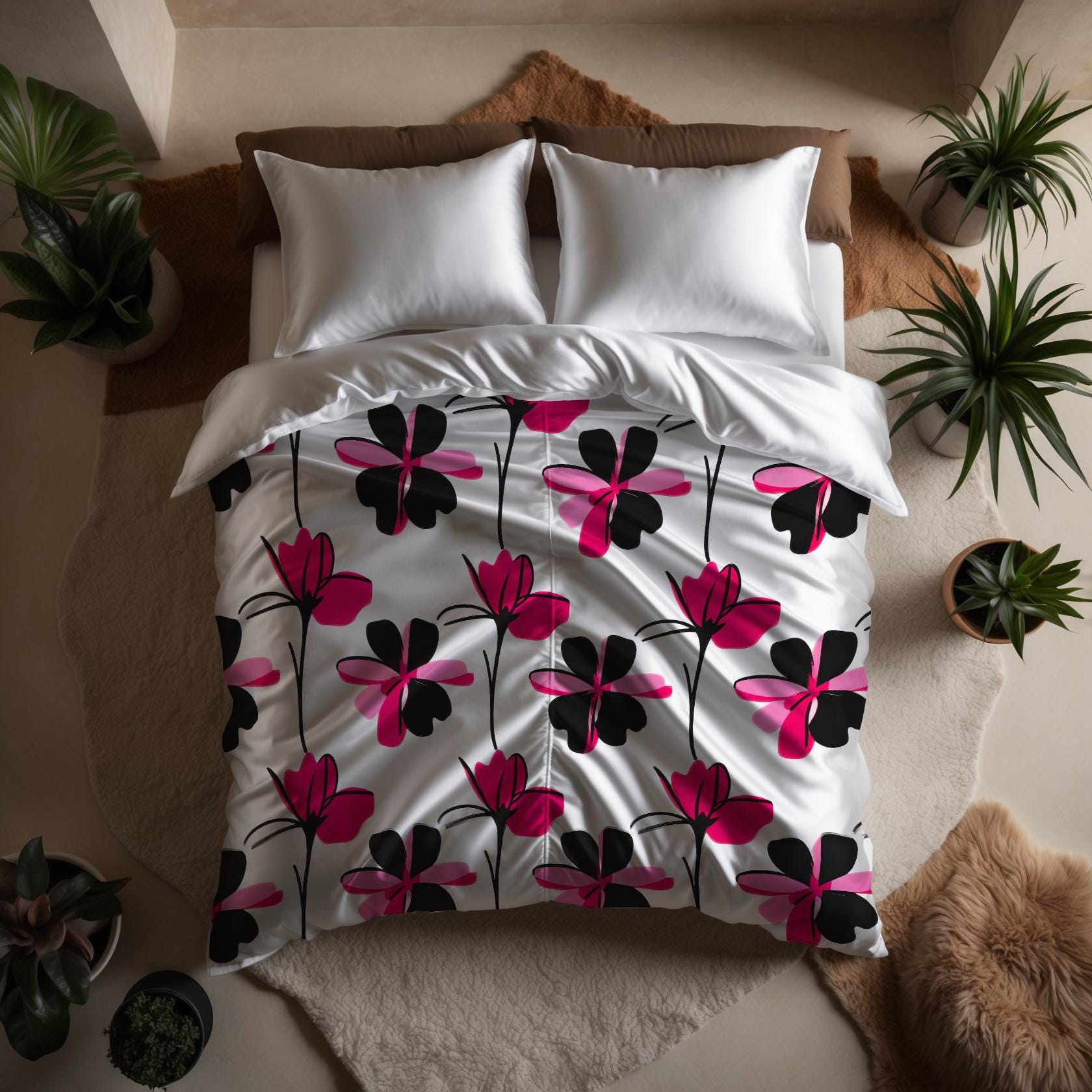 Set Di Biancheria Da Letto King Size Di Lusso 100 - Foto 12