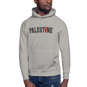 Palästina Karte Unisex Hoodie 7 Farben, Free Palästina Pullover, Palästina Sweatshirt, Palästina Hoodie, Palästinenser Hoodie