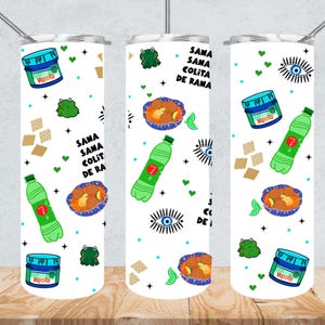 Sana Sana colita, mexicain, verre libbey PNG, fichier de sublimation, téléchargeable, emballage de verre, dessiné à la main