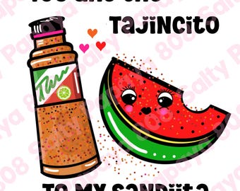 Sandia, hot spicy, PNG, funny valentines cards, Spanish tshirt, sublimation file, digital file, cute Spanglish, kawaii watermelon,